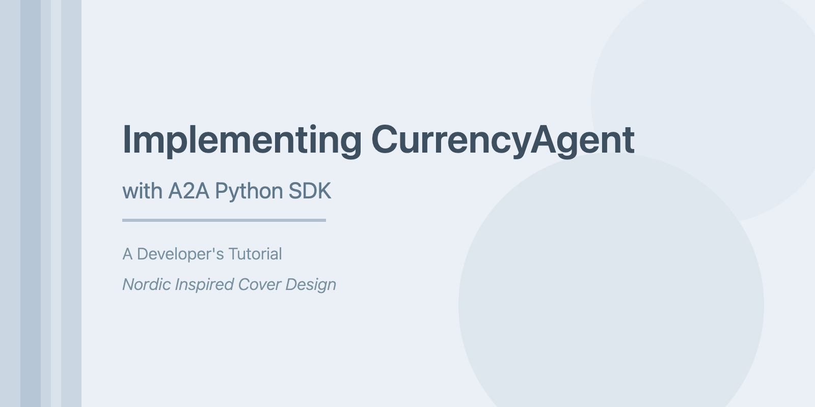 Implementing CurrencyAgent with A2A Python SDK